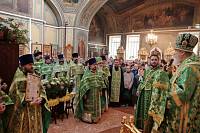 Архиерейское богослужение в Саввино 